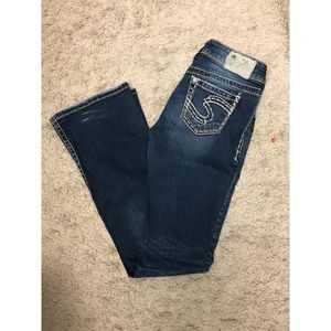 Silver Jeans - bootcut - size 26 & 34 inseam